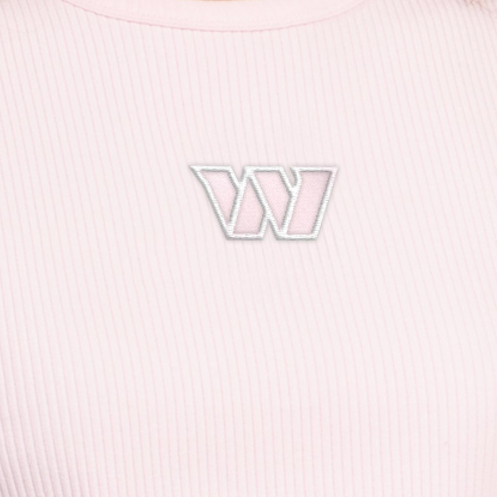 Washington Commanders  Starter Women's Travel Pastels Cropped Tank
