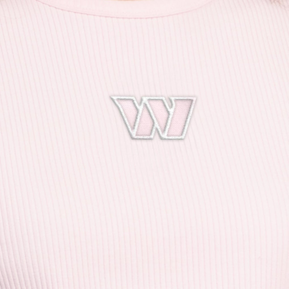 Washington Commanders  Starter Women's Travel Pastels Cropped Tank
