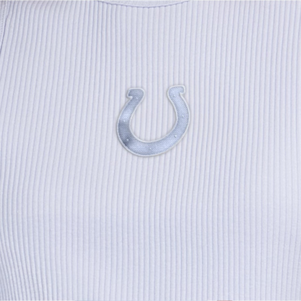 Indianapolis Colts  Starter Women's Travel Pastels Cropped Tank