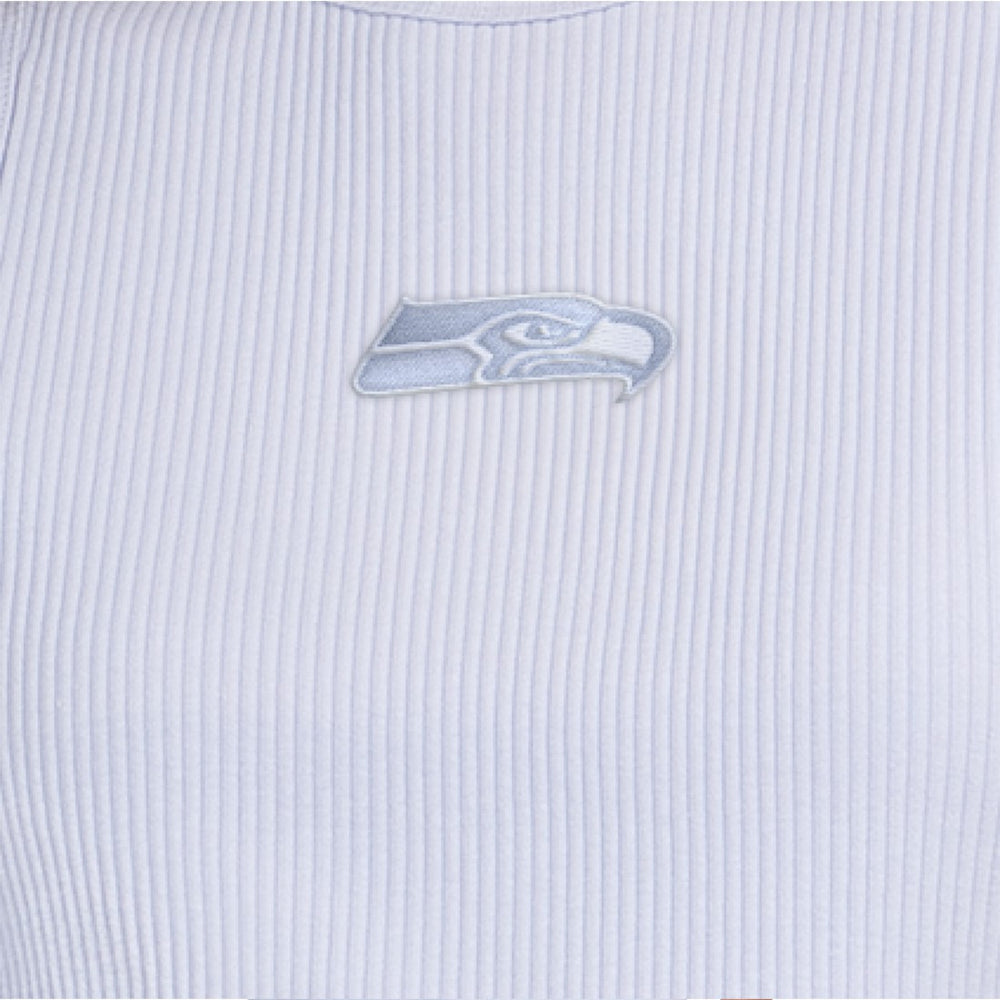 Seattle Seahawks  Starter Women's Travel Pastels Cropped Tank