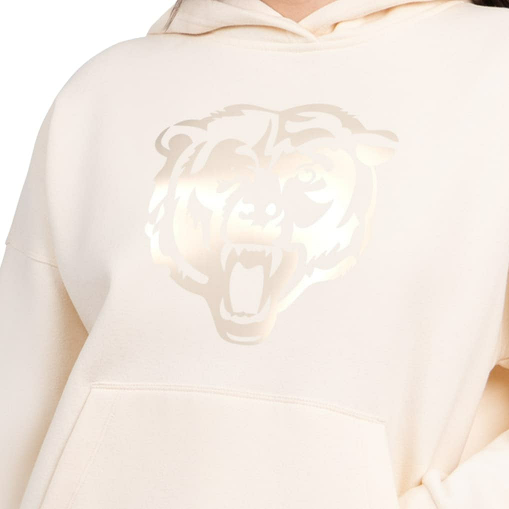 Chicago Bears  Starter Women's Pastels Relaxed Travel Hoodie