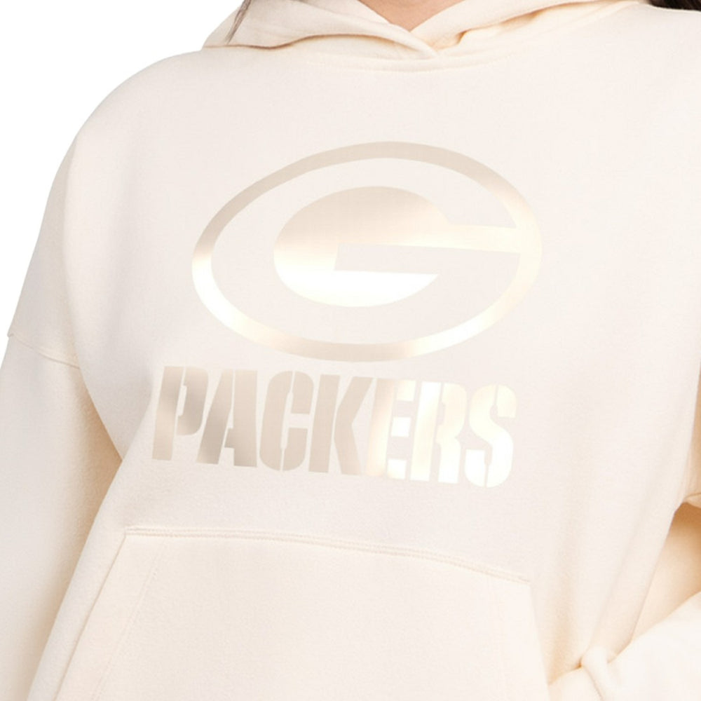 Green Bay Packers  Starter Women's Pastels Relaxed Travel Hoodie