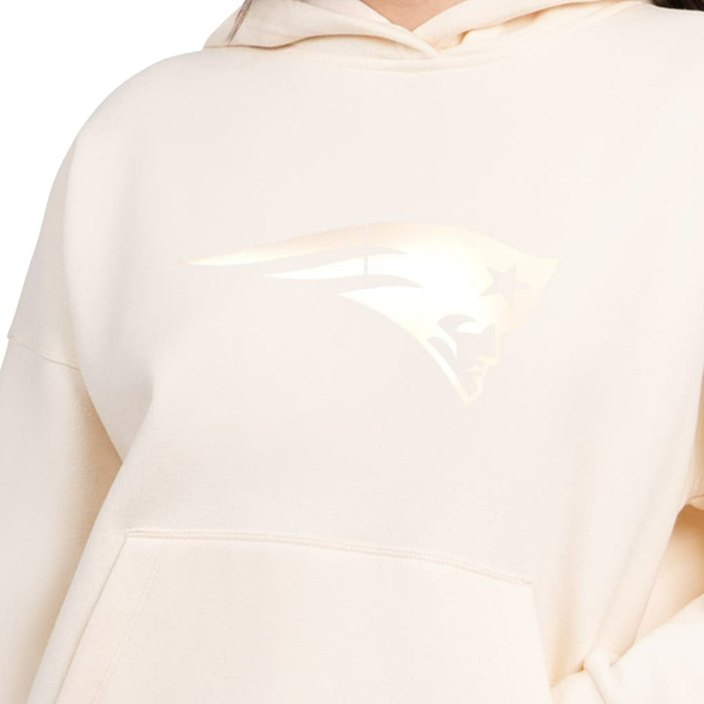 New England Patriots  Starter Women's Pastel Relaxed Travel Hoodie