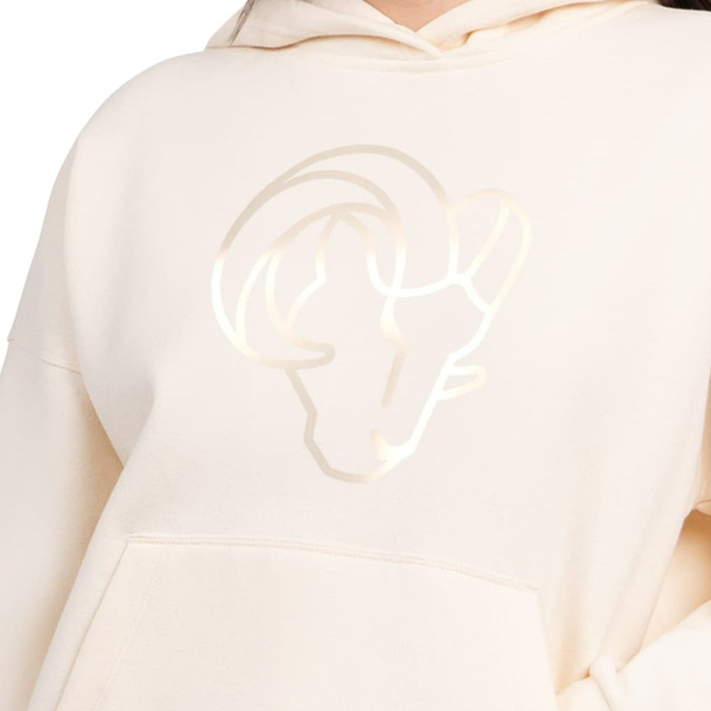 Los Angeles Rams  Starter Women's Pastels Relaxed Travel Hoodie