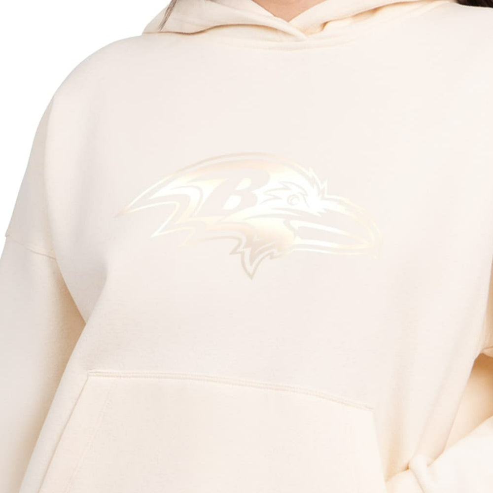 Baltimore Ravens  Starter Women's Pastel Relaxed Travel Hoodie