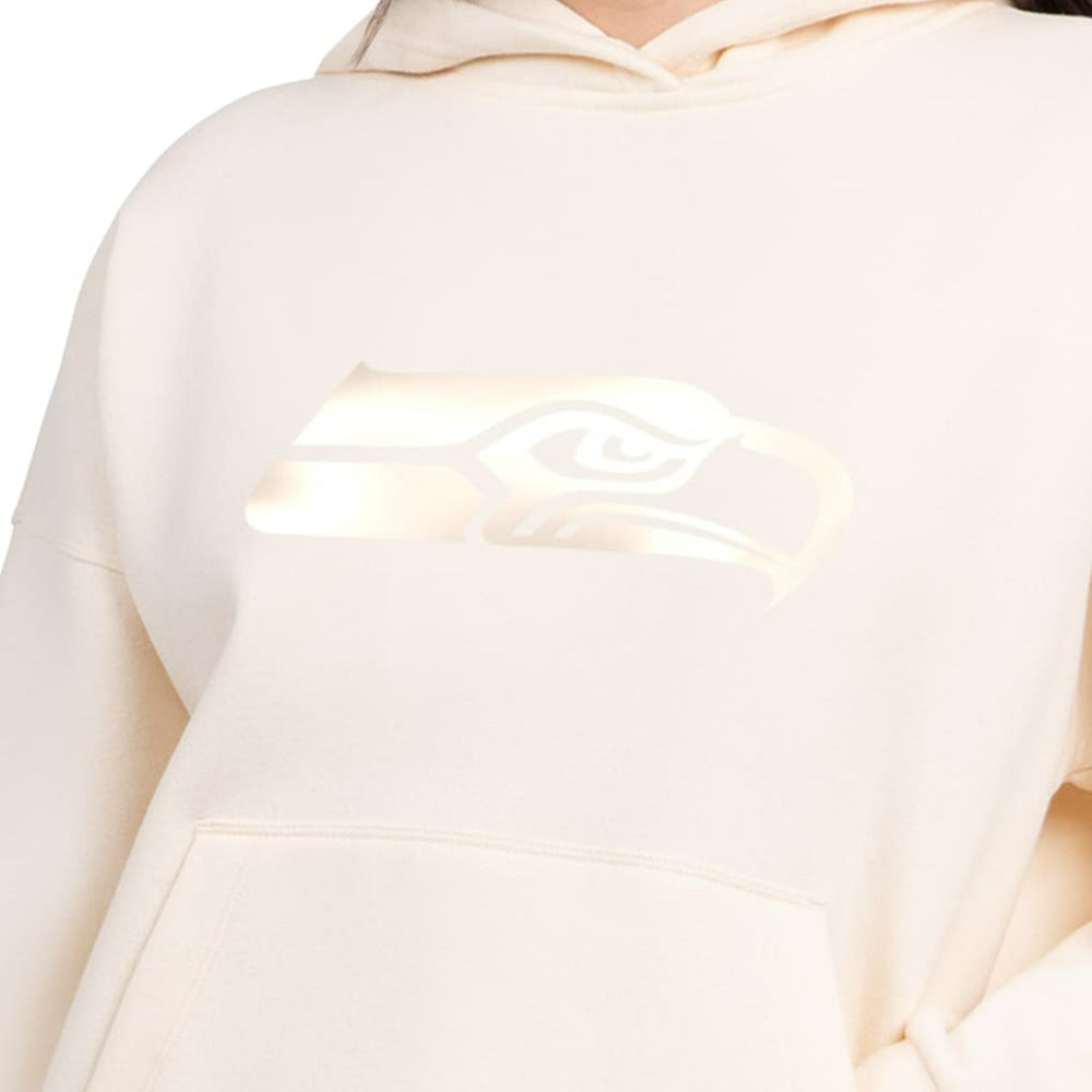 Seattle Seahawks  Starter Women's Pastels Relaxed Travel Hoodie