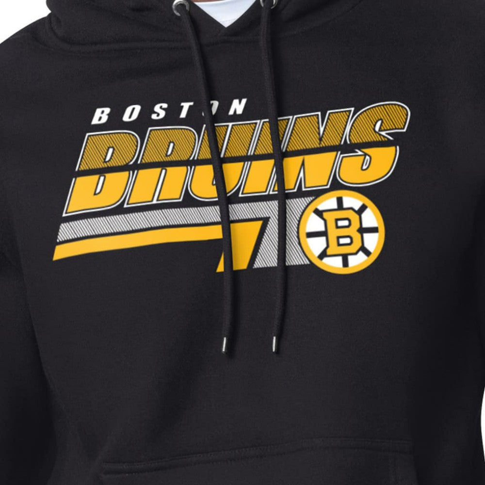 Boston Bruins Starter Logo Push Fleece Hoodie Online