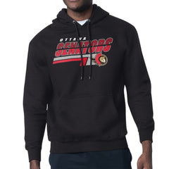 Ottawa Senators Starter Logo Push Fleece Hoodie On Sale