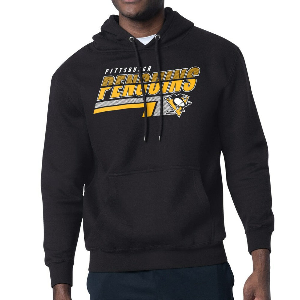 Pittsburgh Penguins Starter Logo Push Fleece Hoodie Sale
