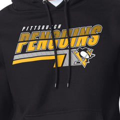 Pittsburgh Penguins Starter Logo Push Fleece Hoodie Sale