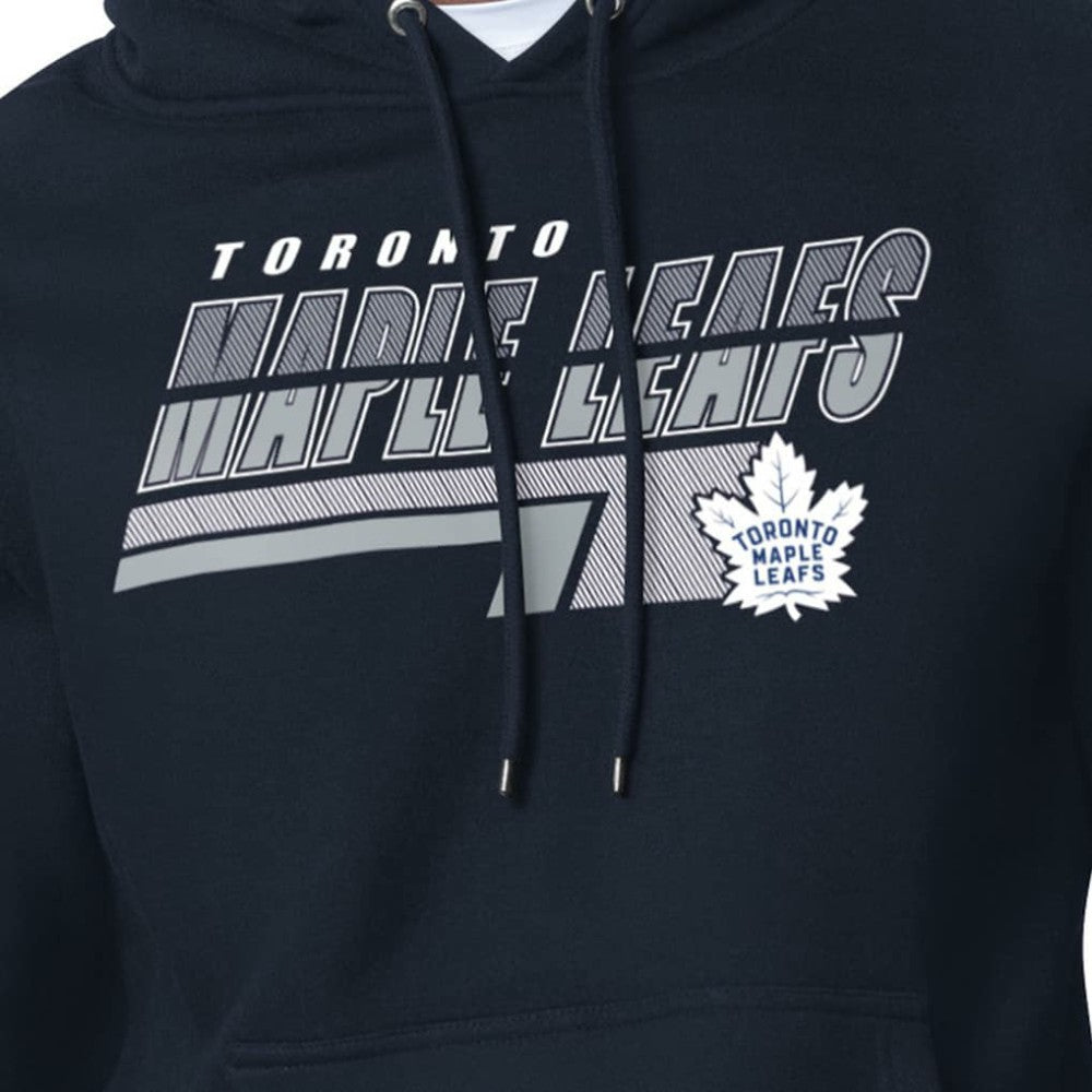 Toronto Maple Leafs Starter Logo Push Fleece Hoodie Discount