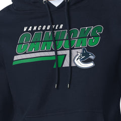 Vancouver Canucks Starter Logo Push Fleece Hoodie Online