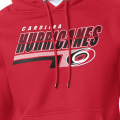 Carolina Hurricanes Starter Logo Push Fleece Hoodie Outlet