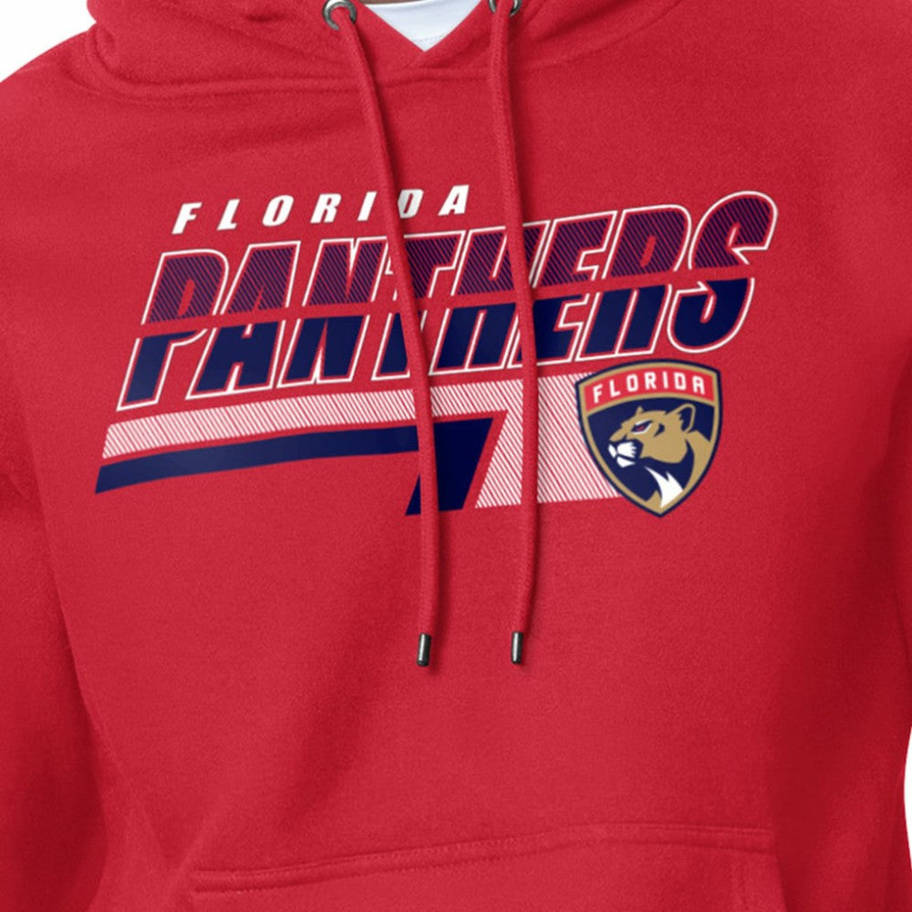Florida Panthers Starter Logo Push Fleece Hoodie On Sale