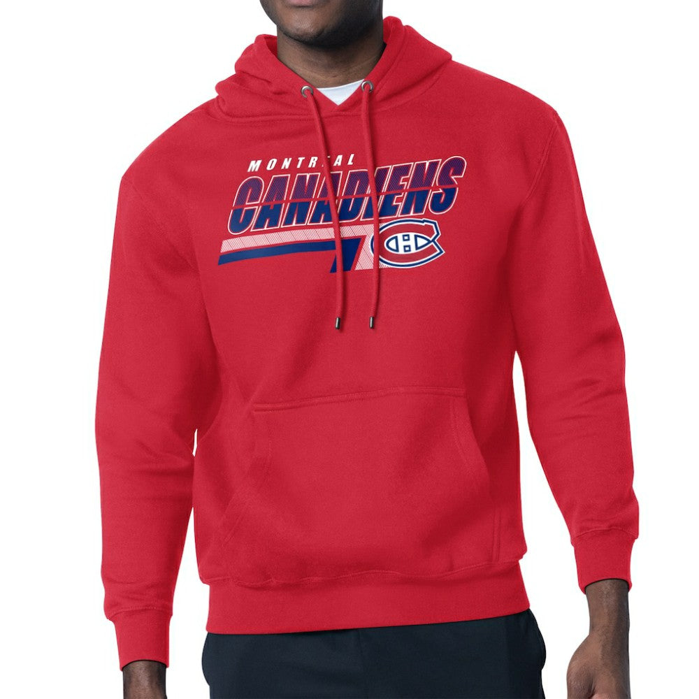 Montreal Canadiens Starter Logo Push Fleece Hoodie On Sale