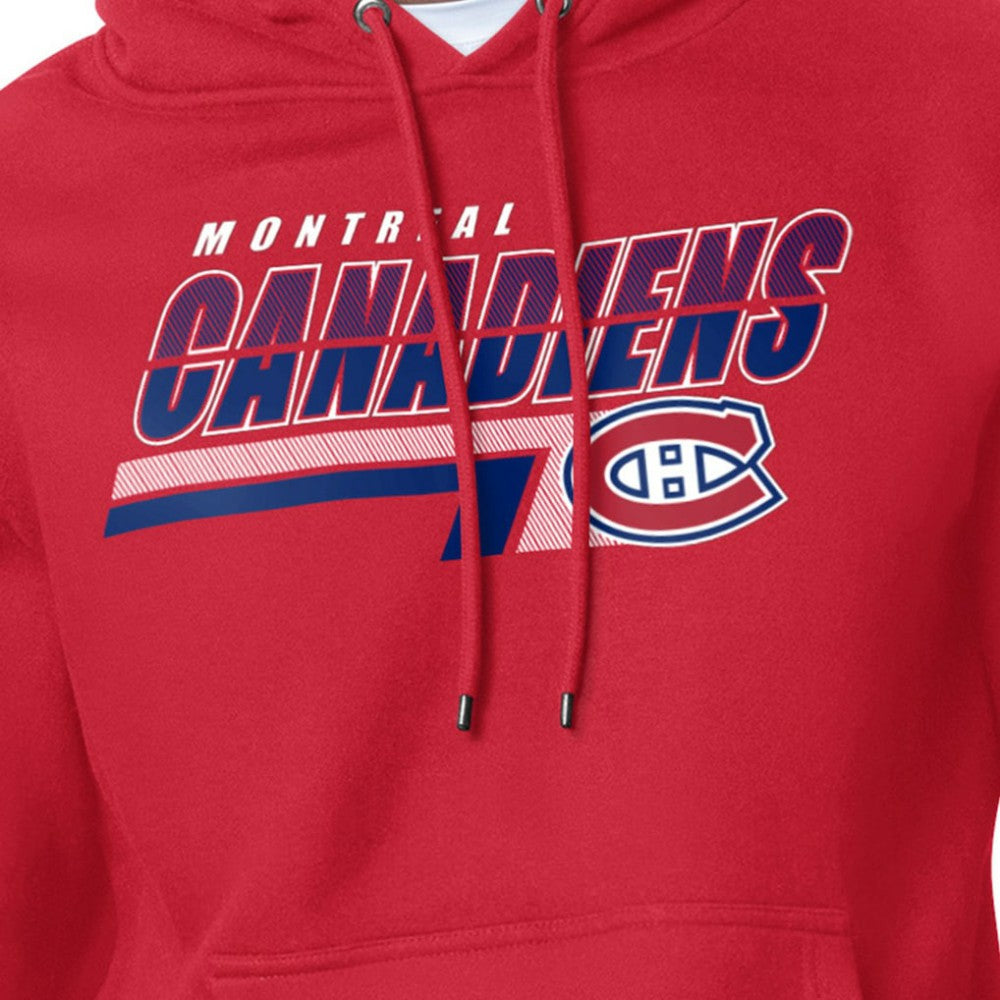 Montreal Canadiens Starter Logo Push Fleece Hoodie On Sale