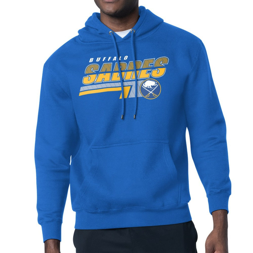 Buffalo Sabres Starter Logo Push Fleece Hoodie For Sale