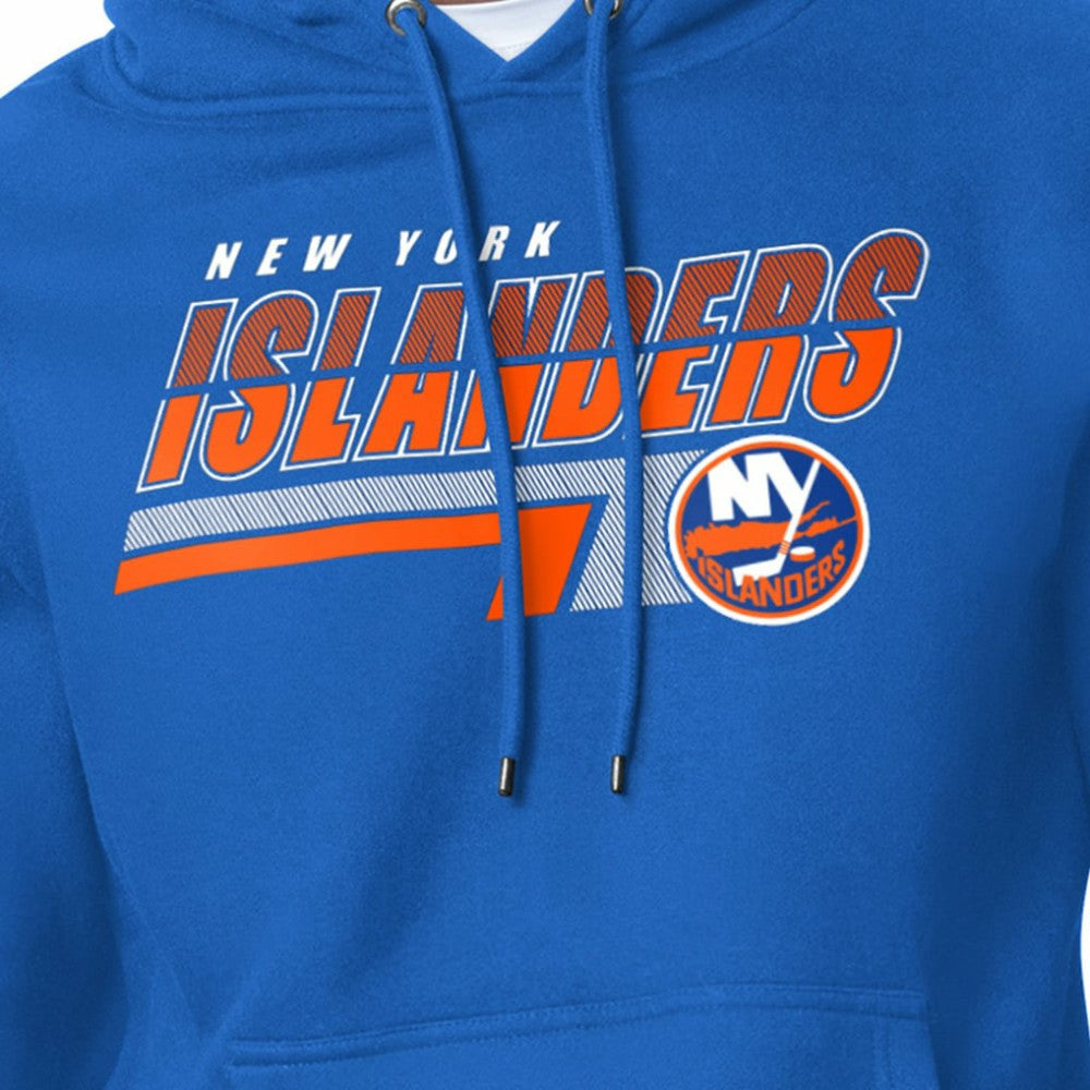 New York Islanders Starter Logo Push Fleece Hoodie For Sale