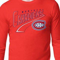 Montreal Canadiens Starter Modern Tailsweep Long Sleeve T-Shirt Discount