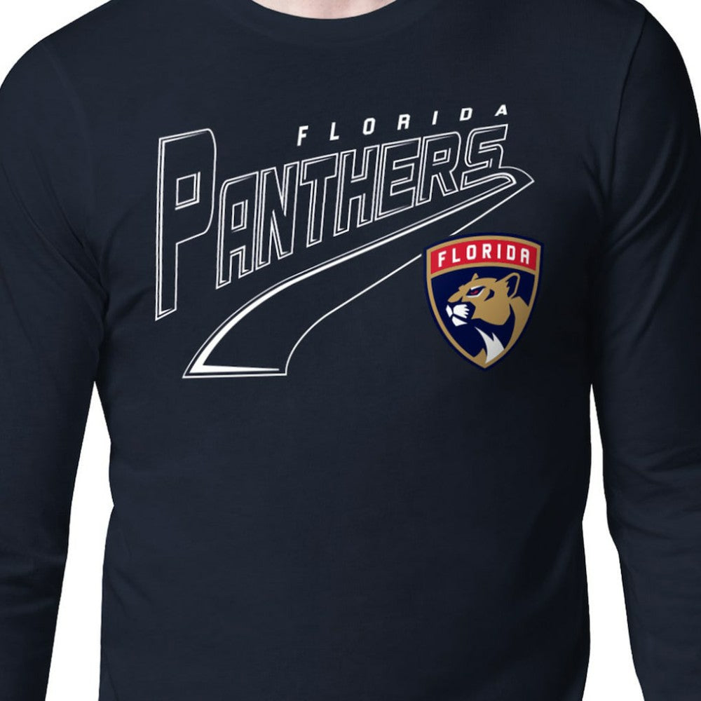 Florida Panthers Starter Modern Tailsweep Long Sleeve T-Shirt Discount