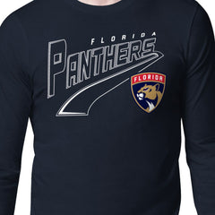 Florida Panthers Starter Modern Tailsweep Long Sleeve T-Shirt Discount