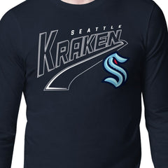 Seattle Kraken Starter Modern Tailsweep Long Sleeve T-Shirt Outlet