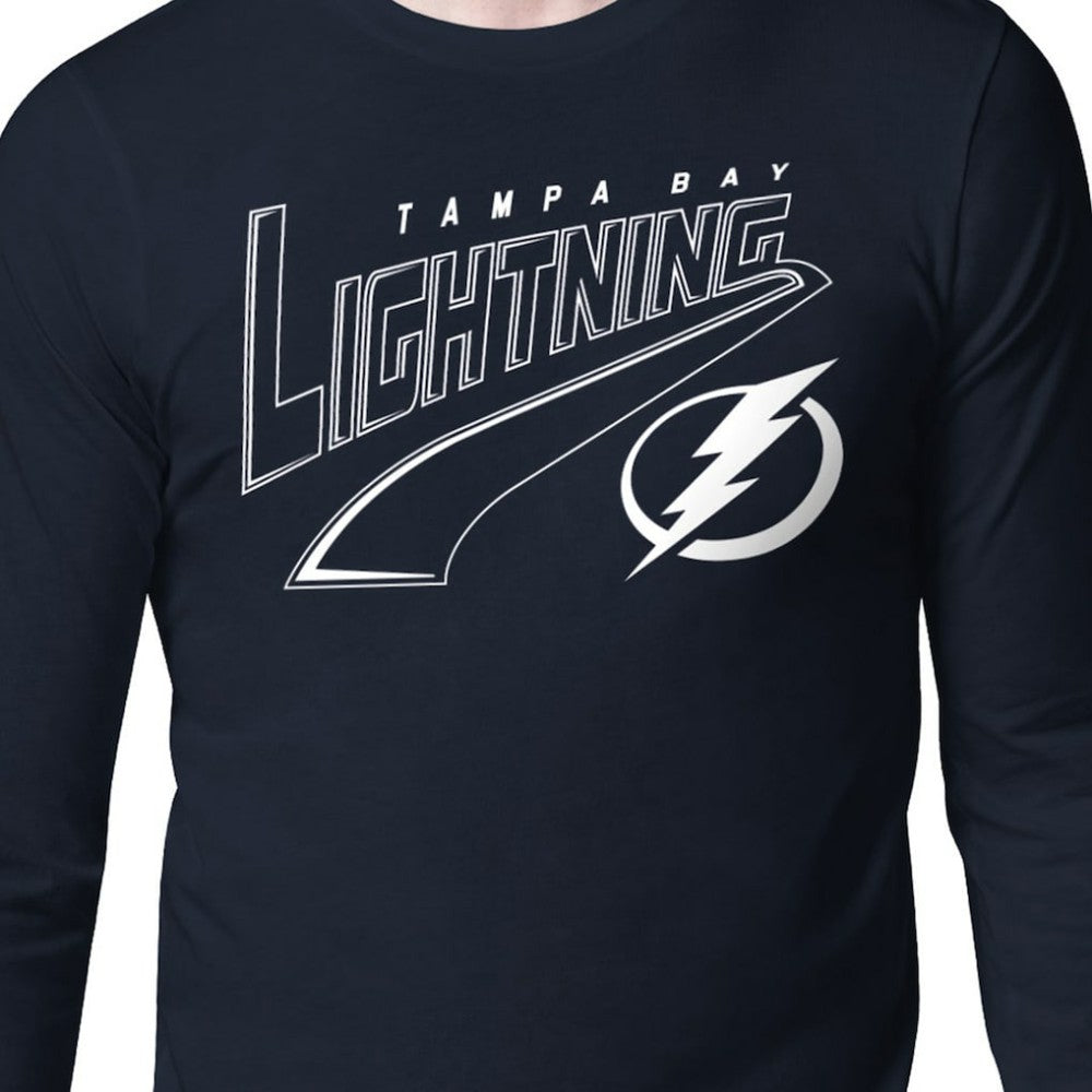 Tampa Bay Lightning Starter Modern Tailsweep Long Sleeve T-Shirt For Sale