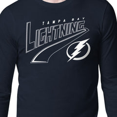 Tampa Bay Lightning Starter Modern Tailsweep Long Sleeve T-Shirt For Sale