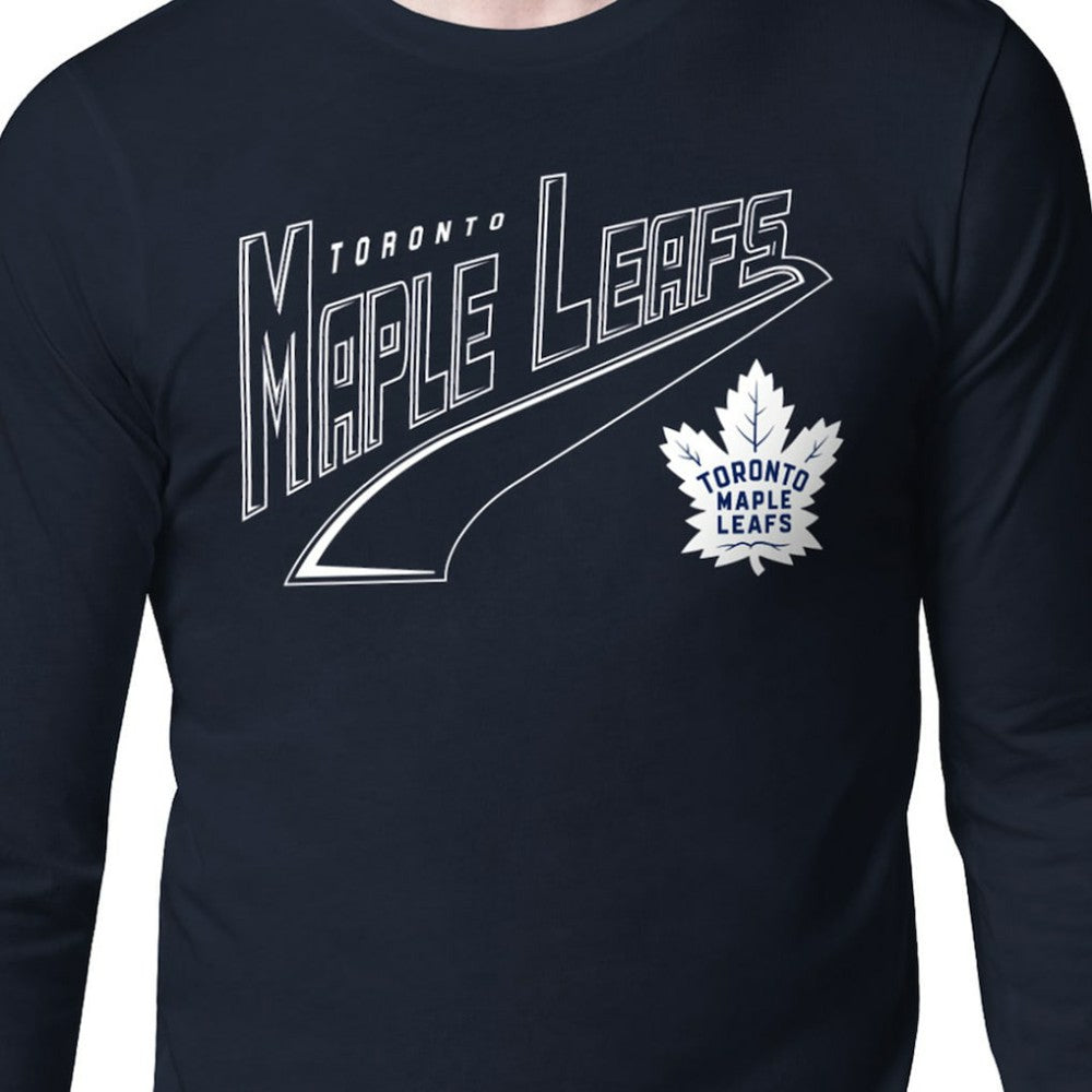 Toronto Maple Leafs Starter Modern Tailsweep Long Sleeve T-Shirt For Sale