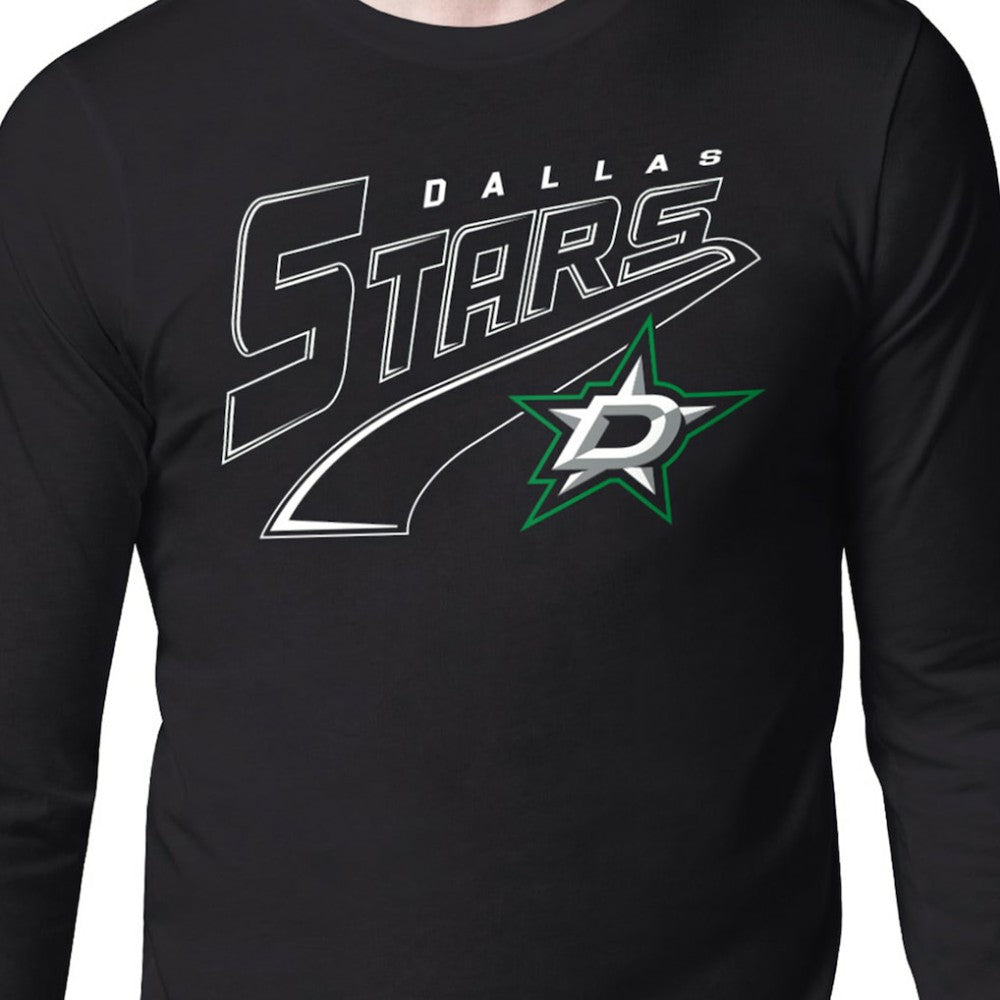 Dallas Stars Starter Modern Tailsweep Long Sleeve T-Shirt Sale