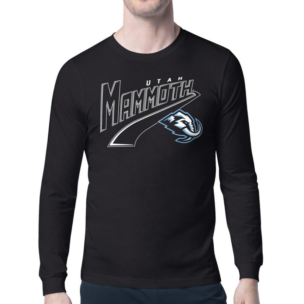 Utah Mammoth Starter Modern Tailsweep Long Sleeve T-Shirt Discount