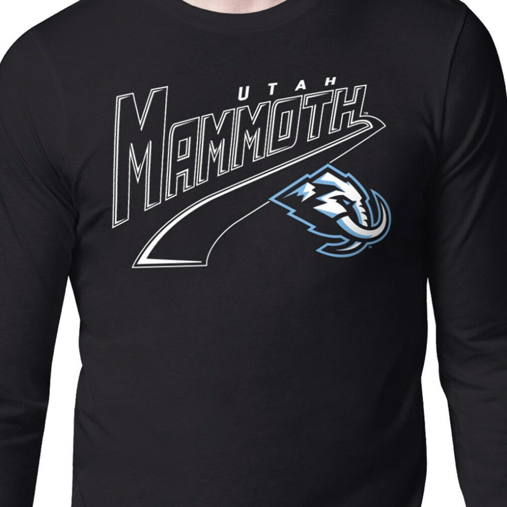Utah Mammoth Starter Modern Tailsweep Long Sleeve T-Shirt Discount