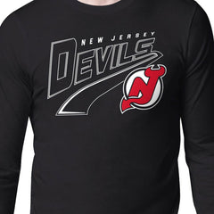 New Jersey Devils Starter Modern Tailsweep Long Sleeve T-Shirt For Sale