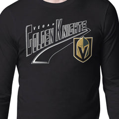 Vegas Golden Knights Starter Modern Tailsweep Long Sleeve T-Shirt On Sale