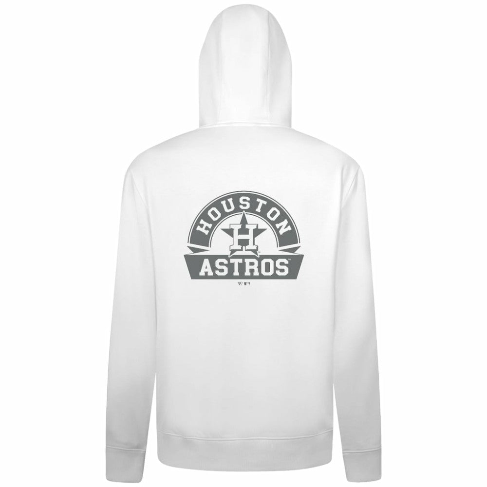 Houston Astros Levelwear Podium Chenille Logo Full-Zip Hoodie | MLB Shop