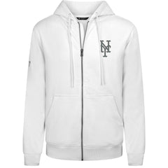 New York Mets Levelwear Podium Banner Arch Full-Zip Hoodie | MLB Shop