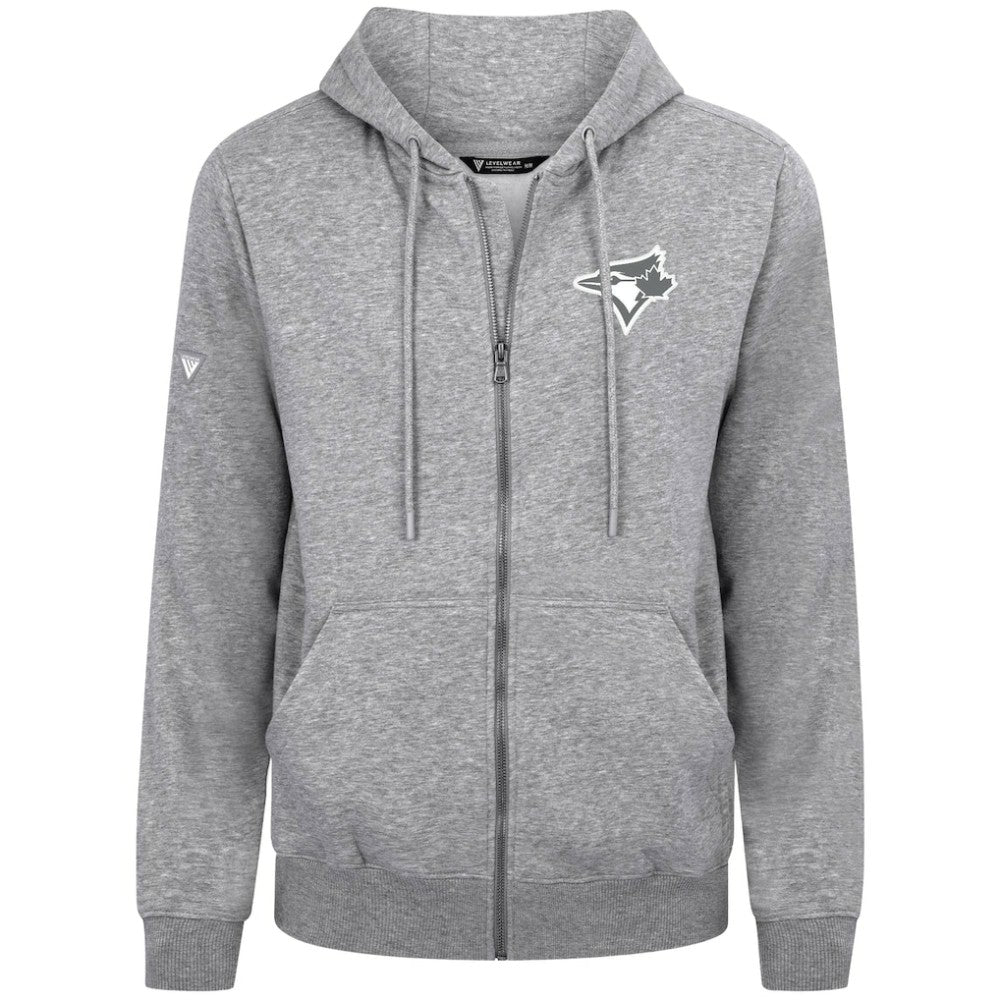 Toronto Blue Jays Levelwear Podium Banner Arch Full-Zip Hoodie | MLB US