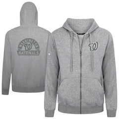 Washington Nationals Levelwear Podium Banner Arch Full-Zip Hoodie | MLB Outlet