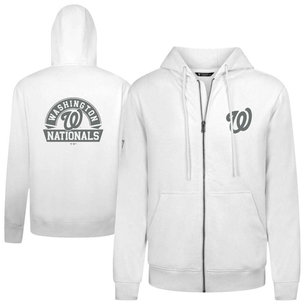 Washington Nationals Levelwear Podium Banner Arch Full-Zip Hoodie | MLB For sale