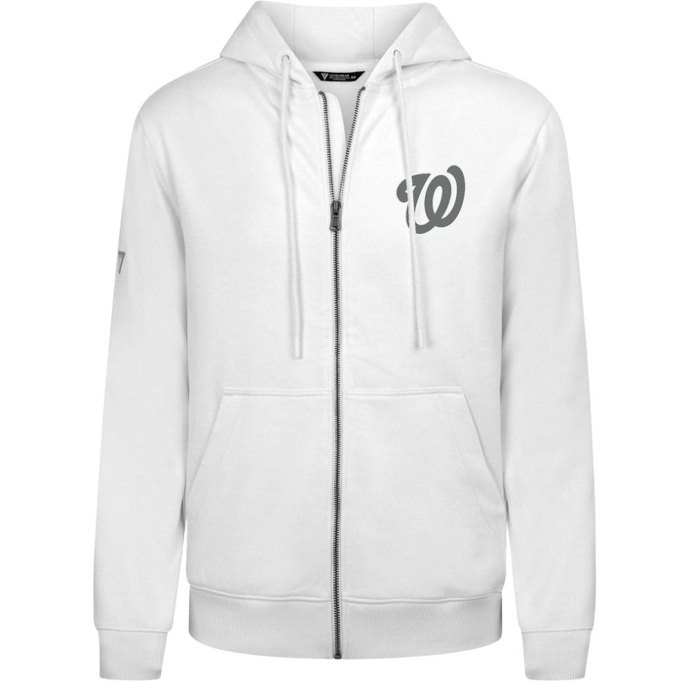 Washington Nationals Levelwear Podium Banner Arch Full-Zip Hoodie | MLB For sale