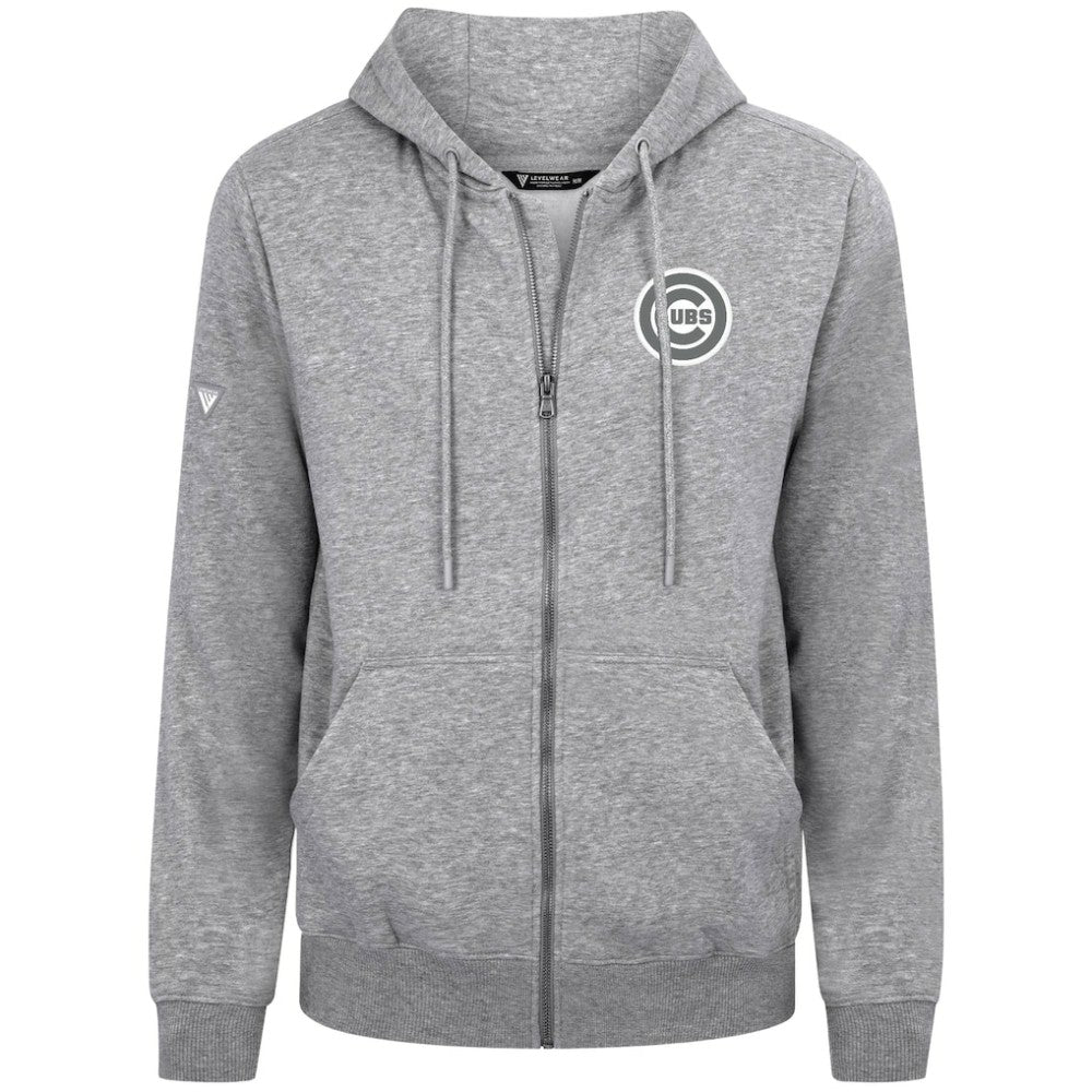 Chicago Cubs Levelwear Podium Banner Arch Full-Zip Hoodie | MLB US