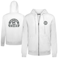 Chicago Cubs Levelwear Podium Banner Arch Full-Zip Hoodie | MLB Discount