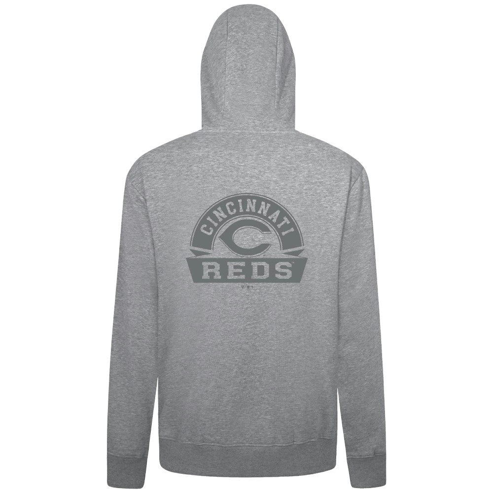 Cincinnati Reds Levelwear Podium Banner Arch Full-Zip Hoodie | MLB Near me