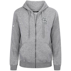 St. Louis Cardinals Levelwear Podium Banner Arch Full-Zip Hoodie | MLB Discount