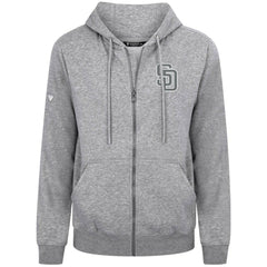 San Diego Padres Levelwear Podium Banner Arch Full-Zip Hoodie | MLB Sale