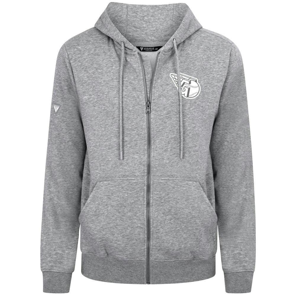 Cleveland Guardians Levelwear Podium Banner Arch Full-Zip Hoodie | MLB On Sale