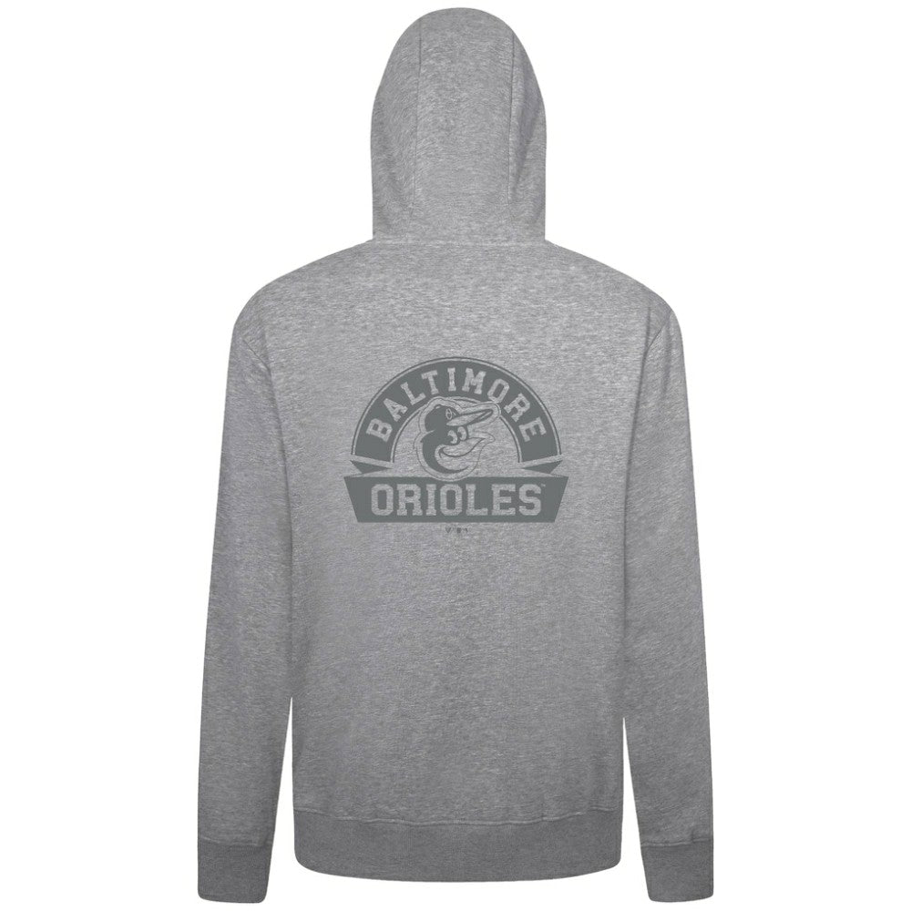 Baltimore Orioles Levelwear Podium Banner Arch Full-Zip Hoodie | MLB Online