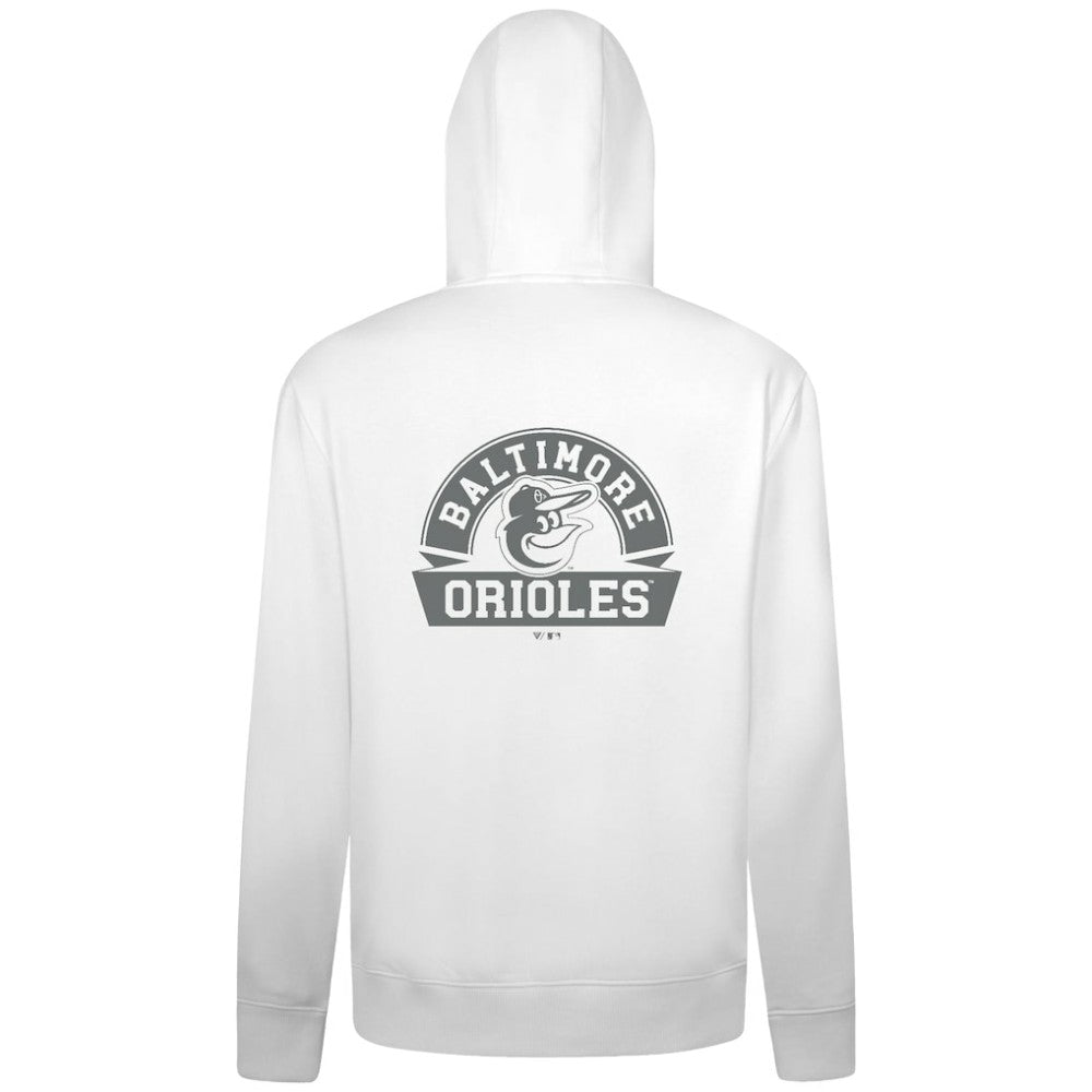 Baltimore Orioles Levelwear Podium Banner Arch Full-Zip Hoodie | MLB For sale