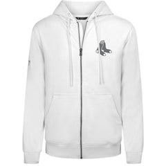 Boston Red Sox Levelwear Podium Banner Arch Full-Zip Hoodie | MLB Shop