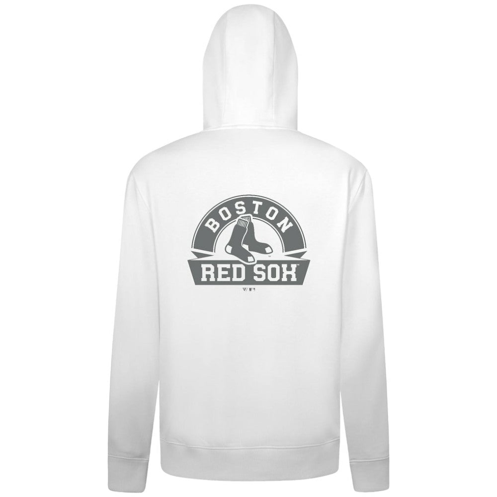 Boston Red Sox Levelwear Podium Banner Arch Full-Zip Hoodie | MLB Shop